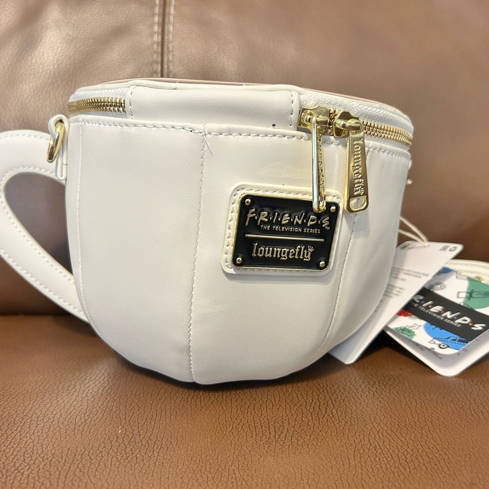 Loungefly Central Perk Cream Crossbody Bag - Picture 3 of 5
